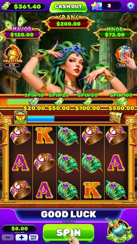 Medusa’s Gaze Slots screenshot
